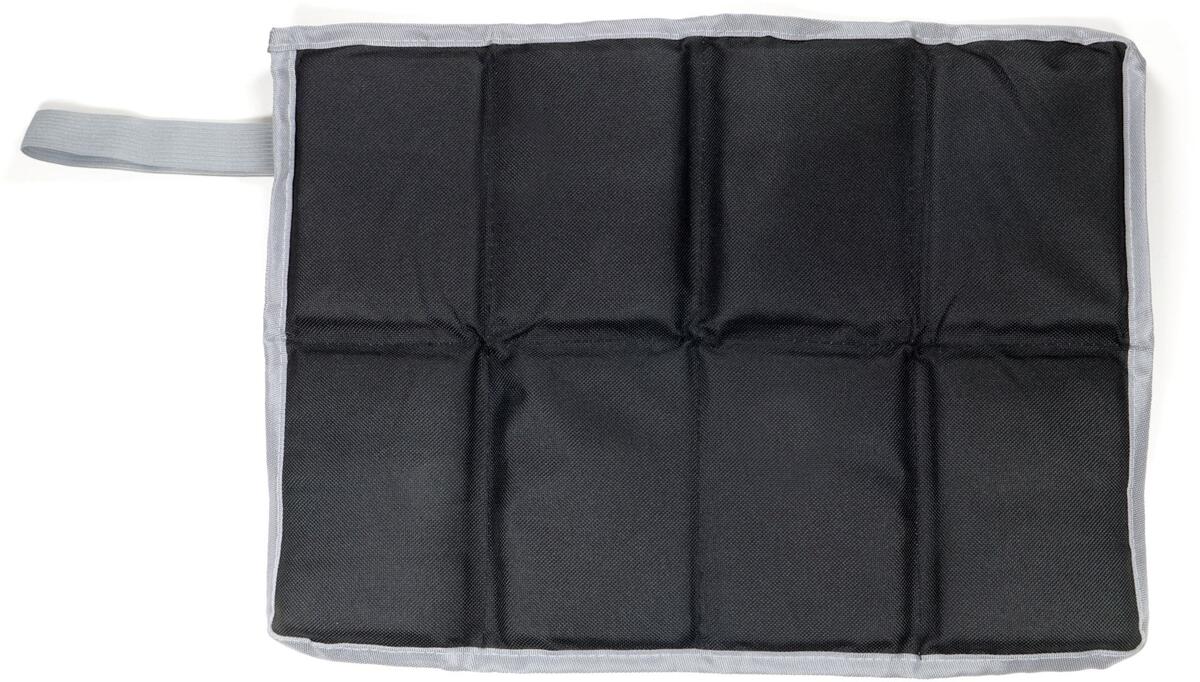 Produktabbildung: Origin Outdoors Thermo-Seat Sitzkissen, 38,5 x 28 cm, faltbar, schwarz