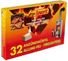 Favorit Grill und Kaminanzünder, 32 Würfel