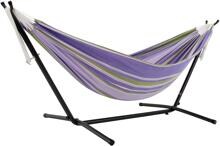 Vivere Cotton Hängematte mit Stahlständer, double, 250cm, tranquility