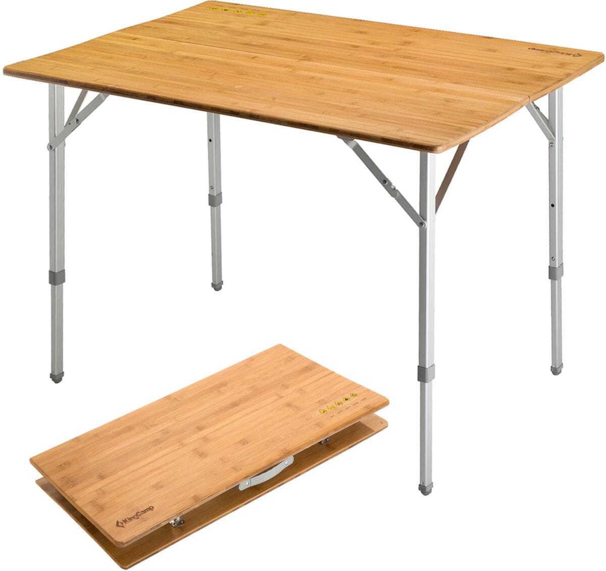 KingCamp Bamboo Campingtisch bei Camping Wagner Campingzubehr