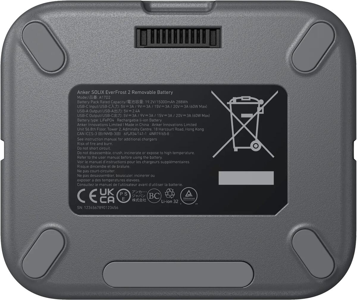 Anker SOLIX EverFrost 2 Battery 288Wh Erweiterungsakku bei Camping