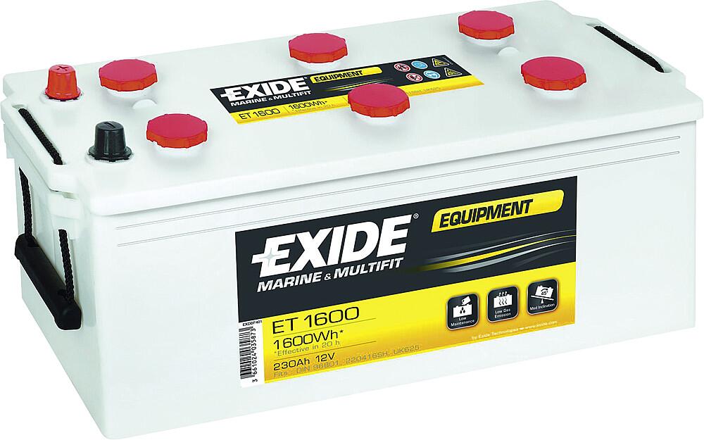 EXIDE Equipment ET 1600 Blei S ure Batterie 230Ah Bei Camping Wagner exide-equipment-et-1600-blei-s-ure-batterie-230ah-bei-camping-wagner