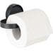 Wenko Pavia Static-Loc® Plus WC-Rollenhalter, schwarz