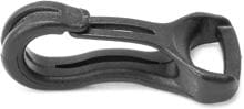Bach Schlüsselklemme, 12mm, 10er Pack, schwarz