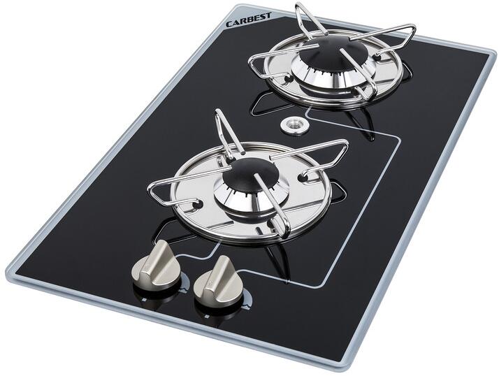Carbest Einbau Gaskochfeld, 2-flammig