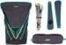Uquip Infinity Lounger Faltstuhl, grau