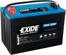 Exide EP900 Dual AGM-Batterie, 100Ah