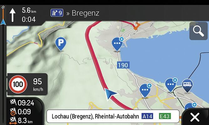 Zenec Z-EMAP66-EHG7 Navigationssoftware für Reisemobile