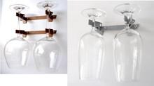 Mega-Klipp Glashalter für 4 Gläser, Standard, doppel