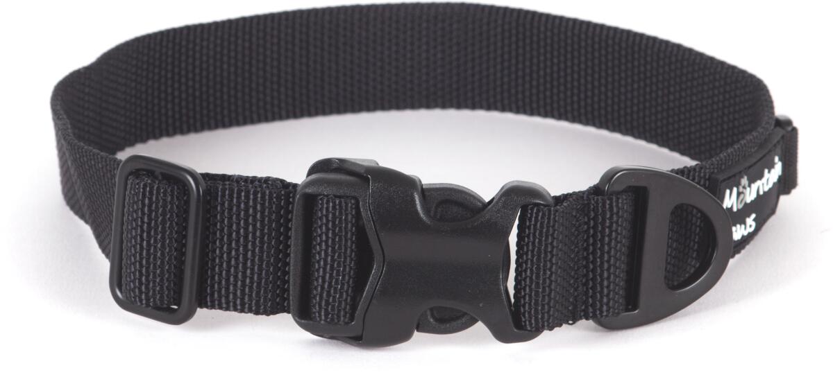 Mountain Paws Extra Tough Hundehalsband, schwarz, M