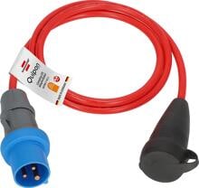 Quipon Adapterleitung LINK BQ 1,5m, 3x2,5 Kupplung Schuko, Stecker CEE