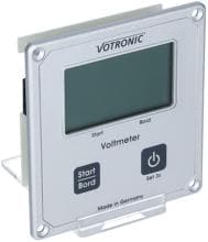 Votronic LCD-Voltmeter S, zur Anzeige der Spannung der Bord-/Starterbatterie