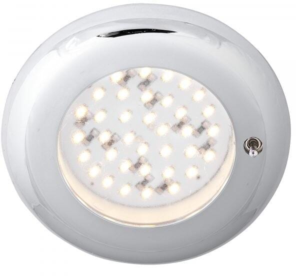 Frilight Nova Einbauspot, chrom, mit Schalter, 12V, 1,2W, 68lm