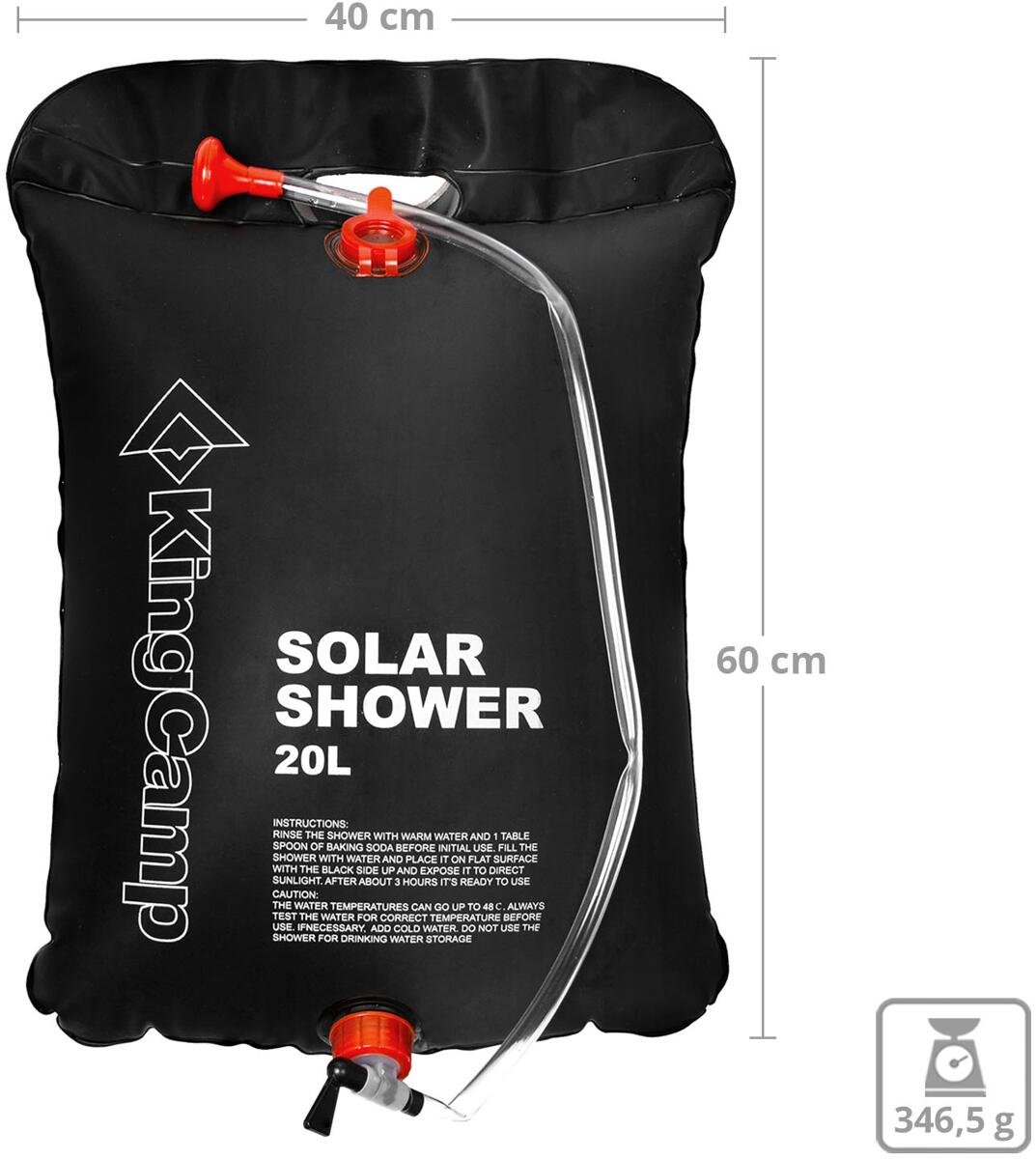 Solardusche Outdoor, 20l Campingdusche Solar Wassersack Heizung Camping  Dusche Tasche Mit Duschkopf Gartendusche Pooldusche Warmwasser  Shower,outdoor