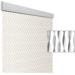 Arisol String Türvorhang, 100x220cm, weiß/grau