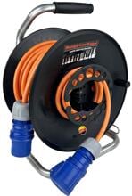 Weingärtner CEE Kabeltrommel, 3-polig, 230V, 25m, orange