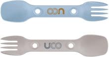 UCO Utility Spork, blau/beige, 2er Set