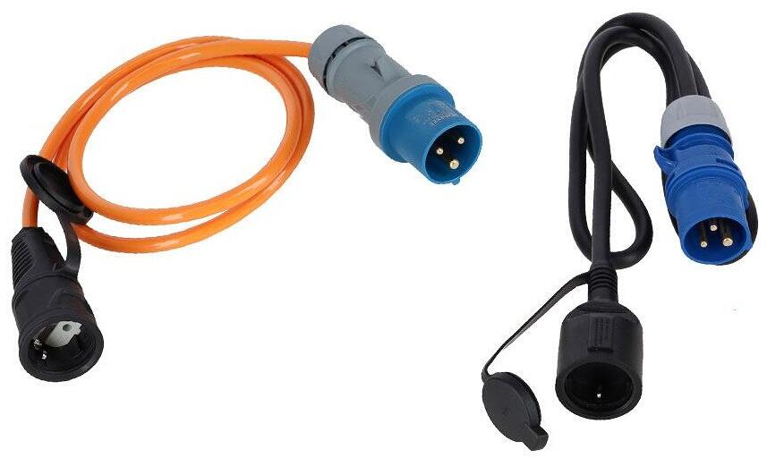 Camping Wagner VoltMade Adapterkabel CEE-Stecker auf Schuko-Kupplung, Basic  / Premium bei Camping Wagner Campingzubehr