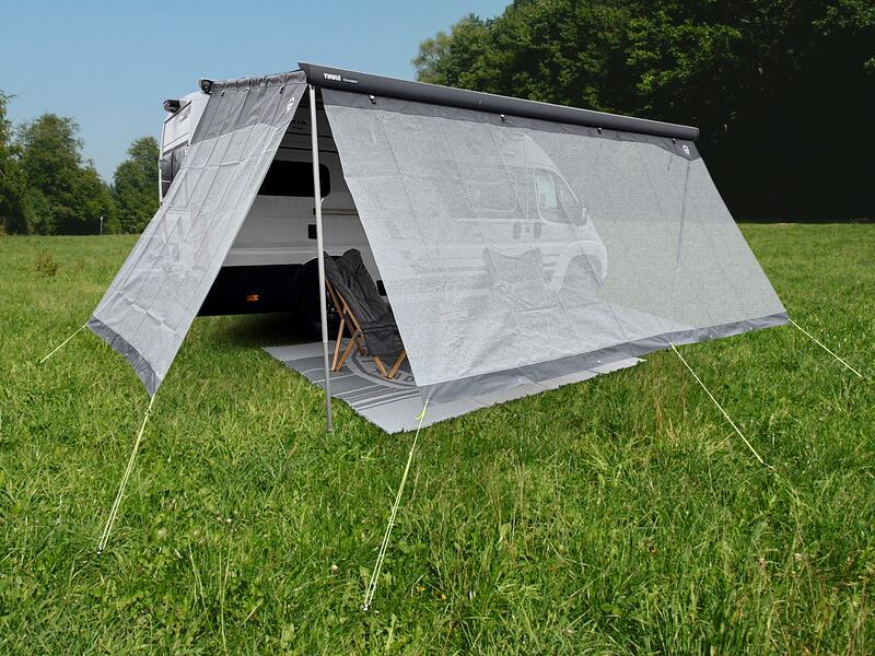 Reimo Saona Sunblocker Frontpanel, 330x190cm, grau