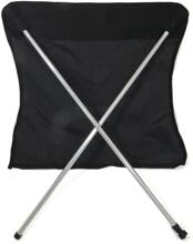 Relags Fußteil für Travelchair Luxus, schwarz
