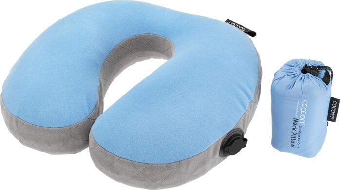 Cocoon Air Core Nackenstütze, light-blue/grey