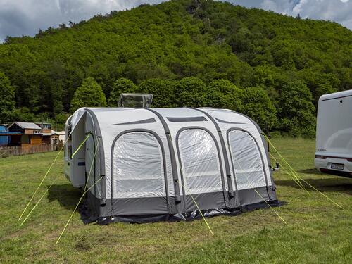 Reimo Tavira Air Wohnwagenvorzelt, 590x250cm, grau