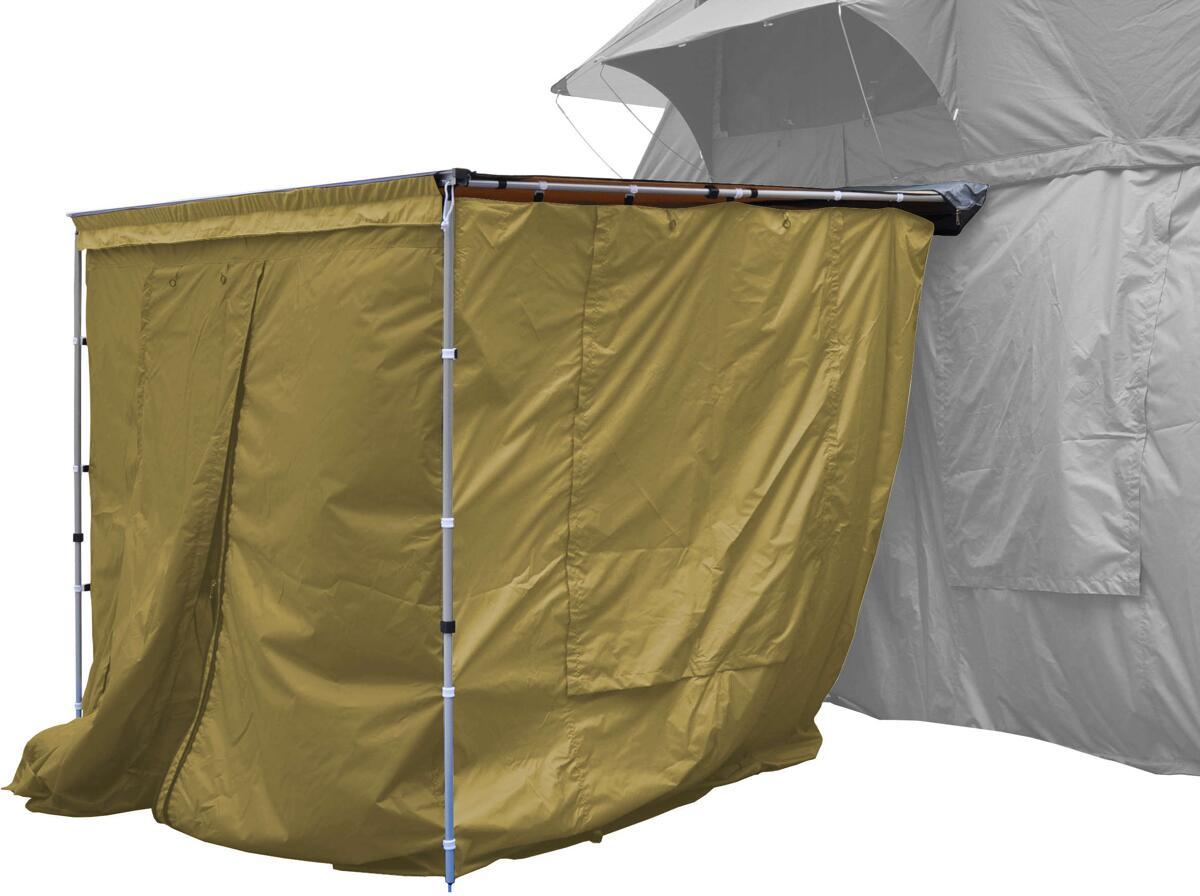 Prime Tech Seitenwände für Markise, mittel, beige