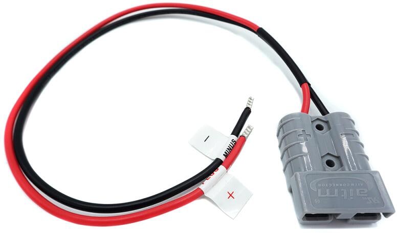 WATTSTUNDE Adapterkabel A50/Aderendhülse 4mm², 50cm, Schwarz