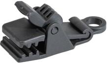 RYF Kroko Spannklemmen-Set mit Klappverschluss, 4-teilig, schwarz