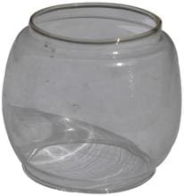 Ersatzglas für Sturmlaterne, 20cm