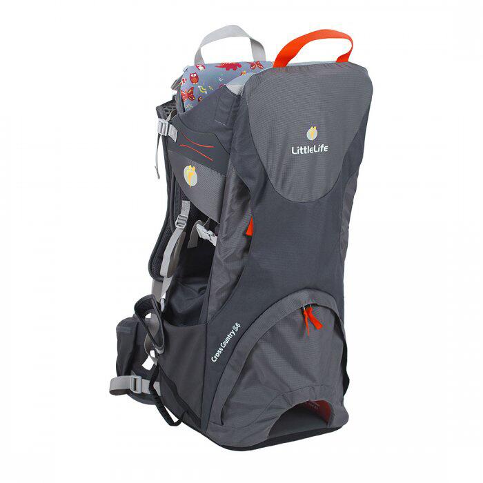LittleLife Cross Country S4 Kindertrage, grau