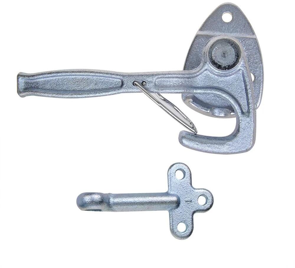 Pro Plus Nr. 1 Ladebordwandhaken mit Einfall Öse, links, 170mm