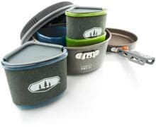 GSI Outdoors Pinnacle Ceramic Backpacker Kochset, 2-Personen