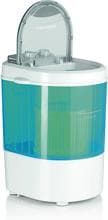 EASYmaxx Mini-Waschmaschine, 260W, für 3kg, weiß/blau