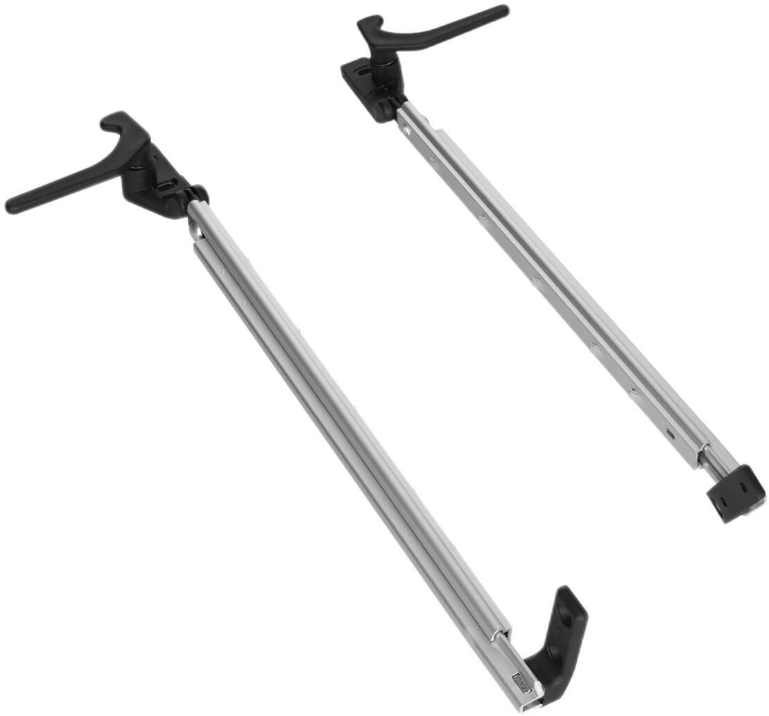 Fensteraussteller mit Klick-Klack-Automatik und Verschlussriegel, Schraubfittings, 280mm links und rechts