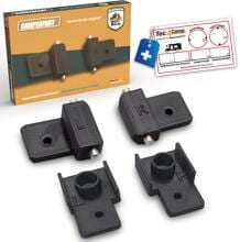 MaJoCompTec® CAMPERPART Gelenk & Führungskopf-Set für REMIfront IV, mit Teleskopführung