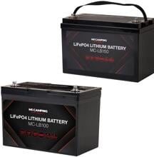 MC Camping LiFePO4-Batterie