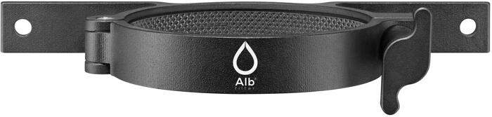Alb Filter Wandhalterung, schwarz