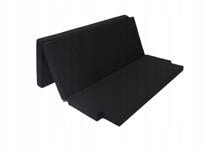 Campergang PREMIUM Klappmatratze, viscoelastisch, 185x148x8cm, schwarz