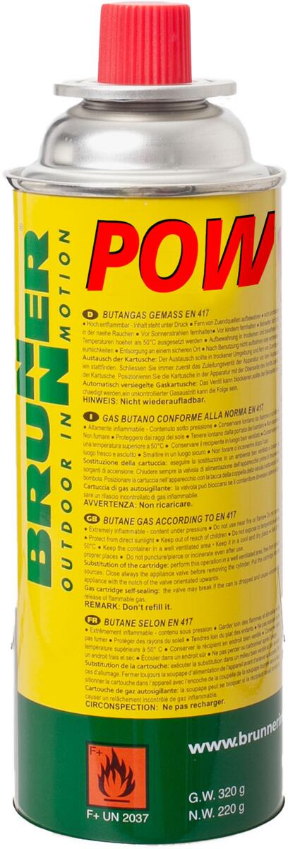Brunner Powergaz Gaskartusche, 227g