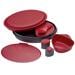Primus Meal Set, 8-teilig, Kunststoff, rot