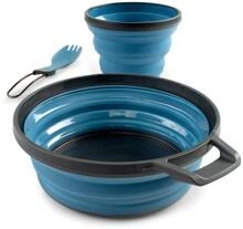 GSI Outdoors Escape Geschirr-Set, 1-Person, blau