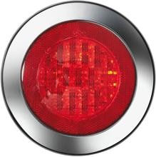 Jokon SNR 735, LED-Nebelschlussleuchte mit Rückstrahler, rund, rot, 12V