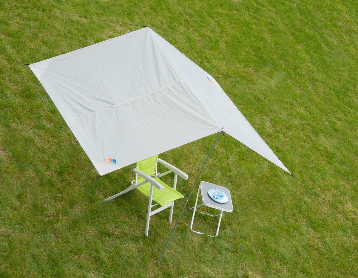 Frankana Freiko Basic Sonnensegel, 200x300cm, hellgrau