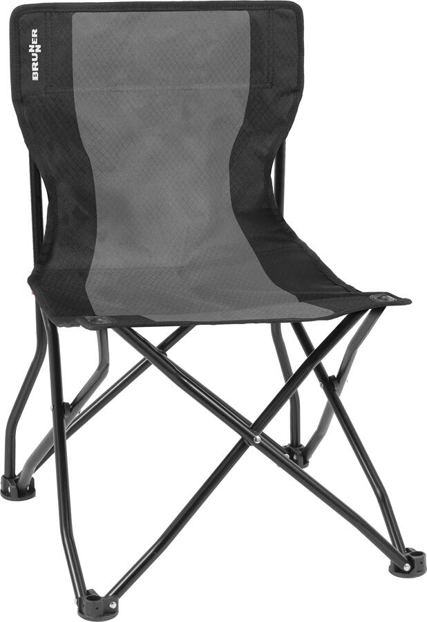 Brunner Action Equiframe Klappstuhl, schwarz/grau
