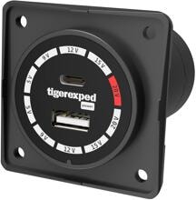 tigerexped Convertiger 100 USB-C/ USB-A Buck-Boost Ladegerät, 100W (für Berker)