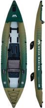 Aqua Marina Caliber Angling Kajak, 2-Personen, 398x98cm, grün