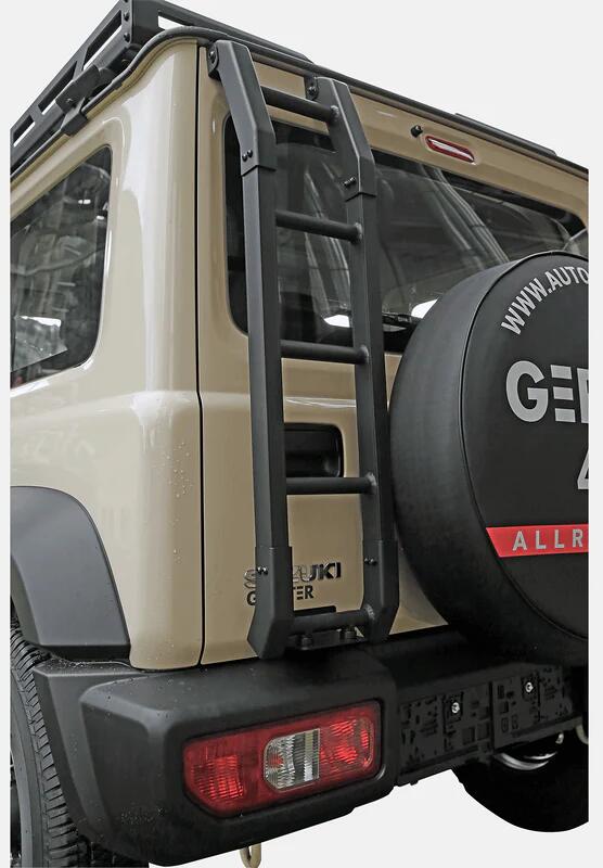 Horntools Suzuki Jimny GJ Heckleiter, schwarz