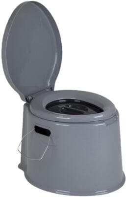 Bo-Camp Campingtoilette, 7l, grau