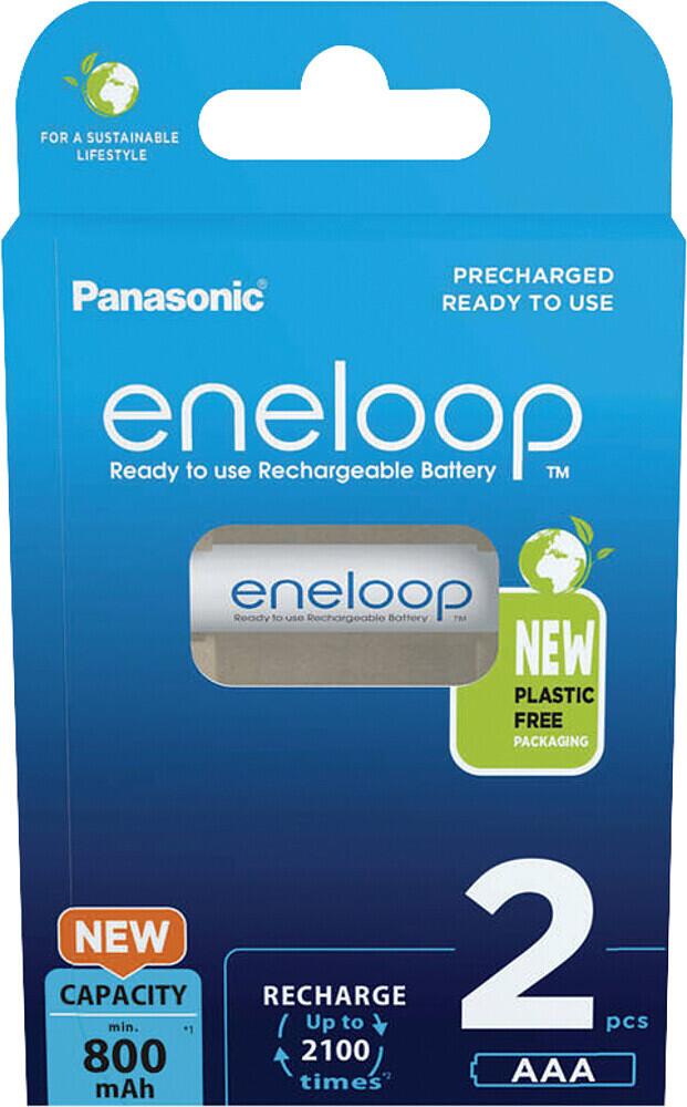 Panasonic eneloop 4MCCE AAA Batterie, 2er Pack